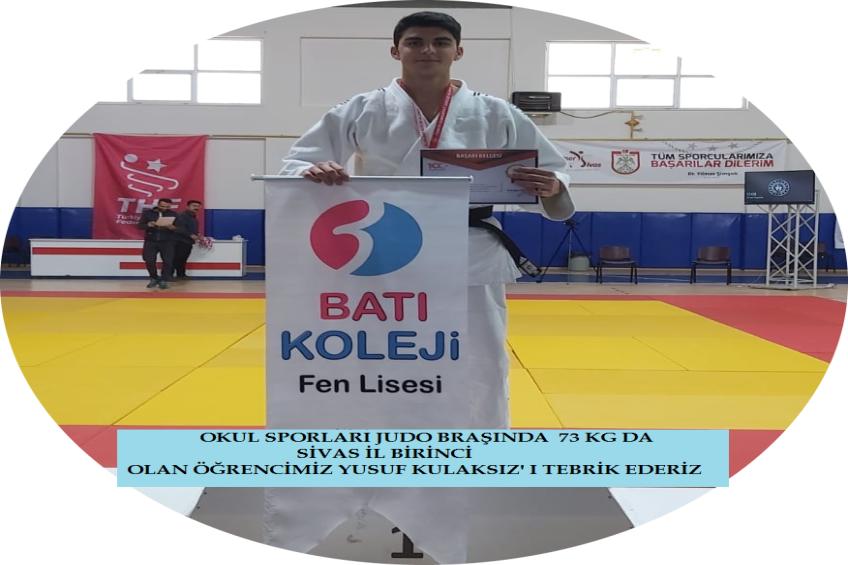 OKUL SPORLARI - JUDO' DA İL BİRİNCİSİ